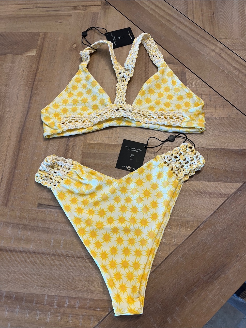 NWT Skatie crochet bikini in Ischia print - Picture 2 of 6